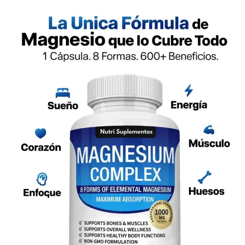 MAGNESIUM COMPLEX - 60 Capsulas