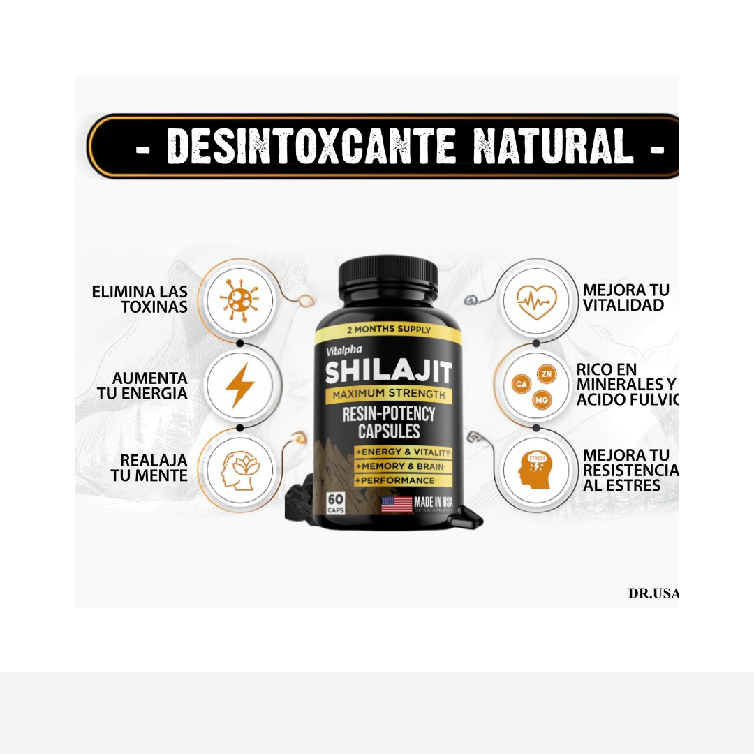 Shilajit del Himalaya ®| ORIGINAL  - POTENCIADOR SEXUAL